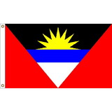 Eagle Emblems F1145 Flag-Antigua & Barb (3Ftx5Ft) .