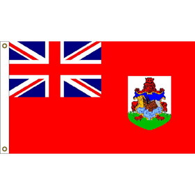 Eagle Emblems F1157 Flag-Bermuda (3Ftx5Ft) .