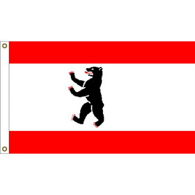 Eagle Emblems F1158 Flag-Berlin (3ft x 5ft)