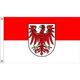 Eagle Emblems F1160 Flag-Brandenburg (3Ftx5Ft) .