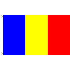 Eagle Emblems F1175 Flag-Chad (3ft x 5ft)