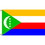 Eagle Emblems F1177 Flag-Comoros (3Ftx5Ft) .