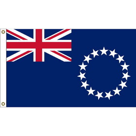 Eagle Emblems F1178 Flag-Cook Islands (3ft x 5ft)