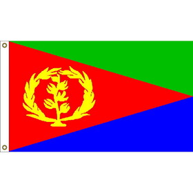 Eagle Emblems F1184 Flag-Eritrea (3ft x 5ft)