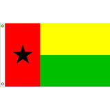 Eagle Emblems F1197 Flag-Guinea Bissau (3Ftx5Ft) .