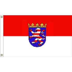 Eagle Emblems F1199 Flag-Hessen (3ft x 5ft)