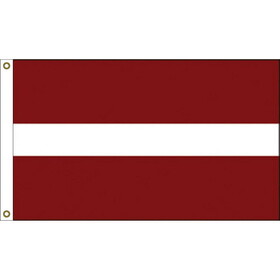 Eagle Emblems F1204 Flag-Latvia (3Ftx5Ft) .