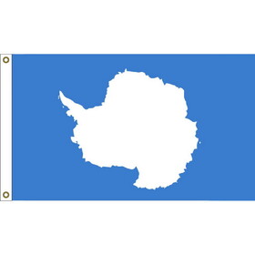 Eagle Emblems F1207 Flag-Antarctica (3Ftx5Ft) .