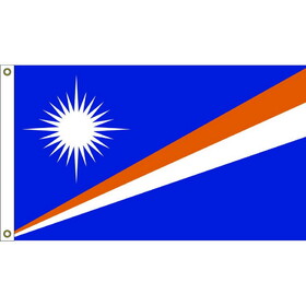 Eagle Emblems F1215 Flag-Marshall Islands (3ft x 5ft)