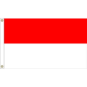 Eagle Emblems F1218 Flag-Monaco (3Ftx5Ft) .