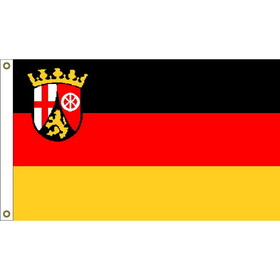 Eagle Emblems F1233 Flag-Rheinland-Pfalz (3ft x 5ft)