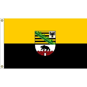 Eagle Emblems F1237 Flag-Sachsen-Anhalt (3ft x 5ft)