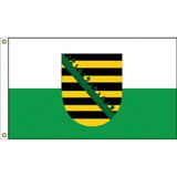 Eagle Emblems F1241 Flag-Sachsen (3Ftx5Ft) .