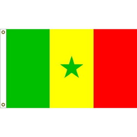 Eagle Emblems F1242 Flag-Senegal (3ft x 5ft)