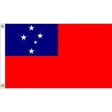 Eagle Emblems F1252 Flag-Samoa West (3ft x 5ft)