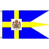 Eagle Emblems F1254 Flag-Sweden Royal (3Ftx5Ft) .