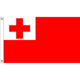 Eagle Emblems F1257 Flag-Tonga (3Ftx5Ft) .