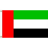 Eagle Emblems F1261 Flag-United Arab Emirates (3Ftx5Ft) .