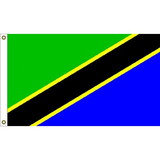 Eagle Emblems F1262 Flag-Tanzania (3ft x 5ft)