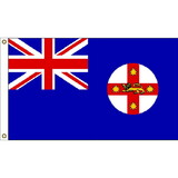 Eagle Emblems F1275 Flag-Wales, New South (3Ftx5Ft) .