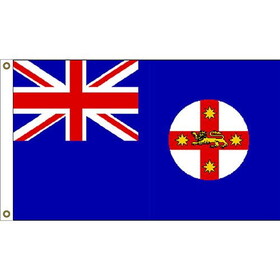 Eagle Emblems F1275 Flag-Wales,New South (3ft x 5ft)