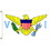 Eagle Emblems F1282 Flag-Virgin Islands (3ft x 5ft)