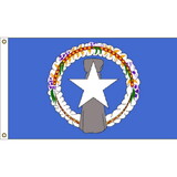 Eagle Emblems F1283 Flag-N.Marianas (3Ftx5Ft) .