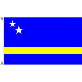 Eagle Emblems F1294 Flag-Curacao (3ft x 5ft)