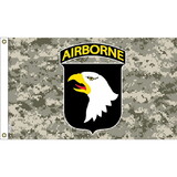Eagle Emblems F1303 Flag-Army, 101St A/B, Camo (3Ftx5Ft) .