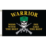 Eagle Emblems F1310 Flag-Mess W/Best Warrior .
