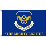 Eagle Emblems F1332 Flag-Usaf, 8Th Af (3Ftx5Ft) .
