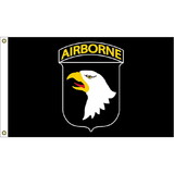 Eagle Emblems F1339 Flag-Army,101St Abn Ii (3ft x 5ft)