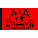 Eagle Emblems F1343 Flag-Kia Honor, Super Poly (3Ftx5Ft) Native American