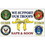 Eagle Emblems F1354 Flag-Support Our Troops (3Ftx5Ft) Come Home Safe .
