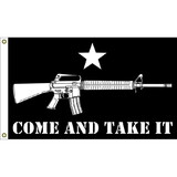Eagle Emblems F1427 Flag-Come And Take It (3Ftx5Ft) Ar15 .