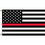 Eagle Emblems F1475 Flag-Fire,Red Line,Honor USA, (3ft x 5ft)