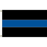 Eagle Emblems F1483 Flag-Police, Blue Line