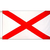 Eagle Emblems F1501 Flag-Alabama (3Ftx5Ft) .