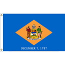 Eagle Emblems F1508 Flag-Delaware (3Ftx5Ft) .
