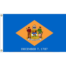 Eagle Emblems F1508 Flag-Delaware (3ft x 5ft)