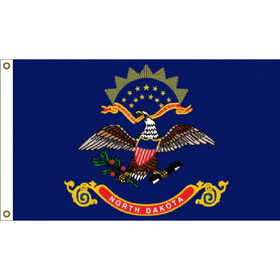 Eagle Emblems F1535 Flag-North Dakota (3ft x 5ft)