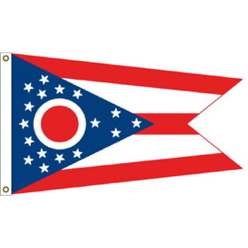 Eagle Emblems F1536 Flag-Ohio (3ft x 5ft)