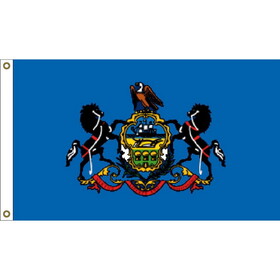 Eagle Emblems F1539 Flag-Pennsylvania (3ft x 5ft)