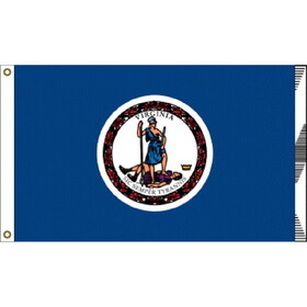 Eagle Emblems F1547 Flag-Virginia (3ft x 5ft)