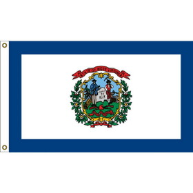 Eagle Emblems F1549 Flag-West Virginia (3ft x 5ft)