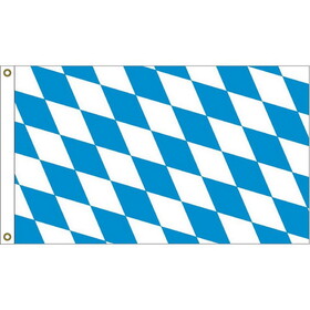Eagle Emblems F1602 Flag-Bavaria (3ft x 5ft)