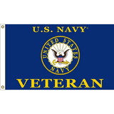 Eagle Emblems F1606 Flag-Usn Veteran