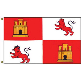 Eagle Emblems F1610 Flag-Royal,Lions (3ft x 5ft)