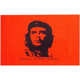Eagle Emblems F1611 Flag-Che Guevara/Red (3ft x 5ft)