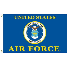 Eagle Emblems F1612 Flag-Usaf Emblem (3ft x 5ft)